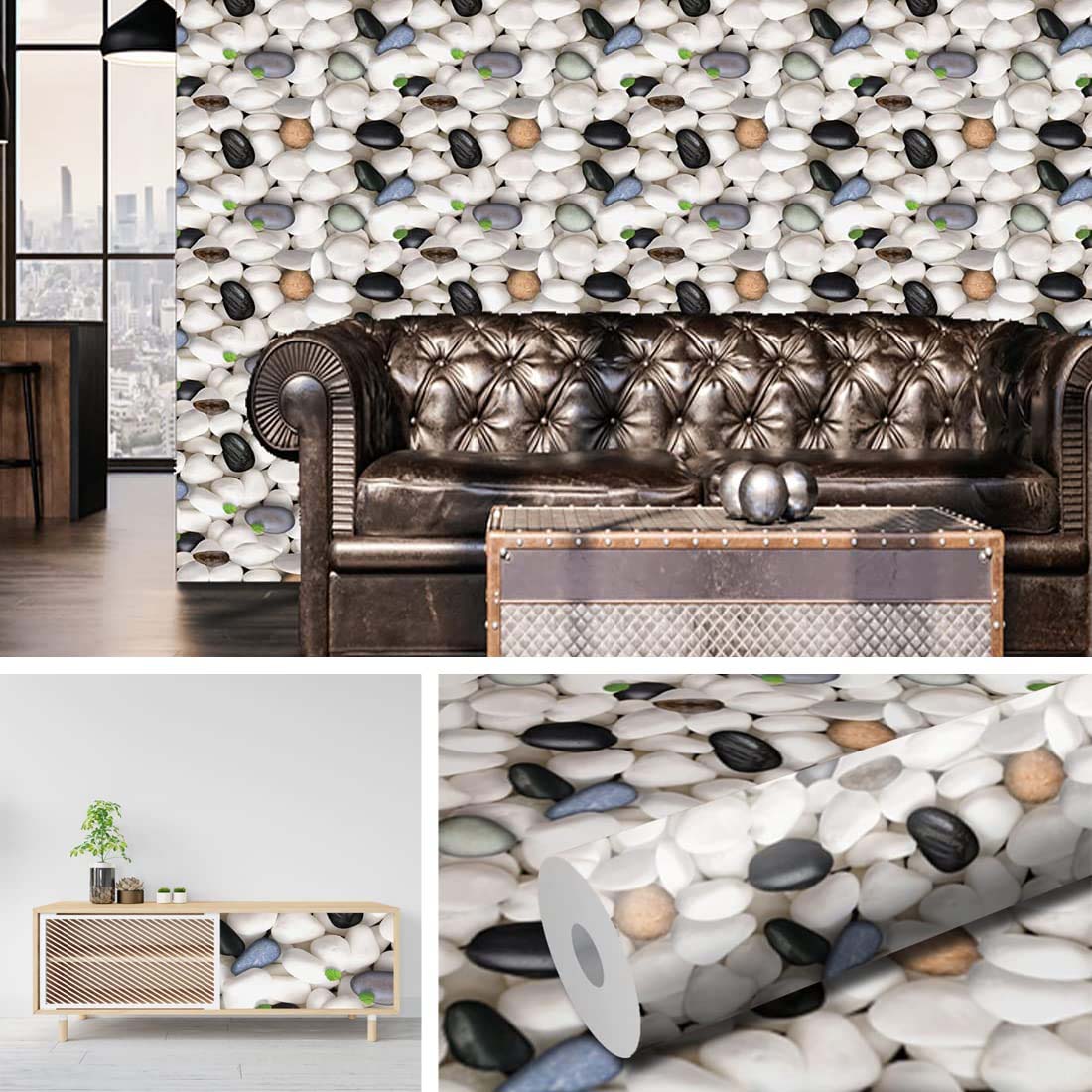 Miniatura 3 de Papel Vinilo Adhesivo Brillante VA-17456